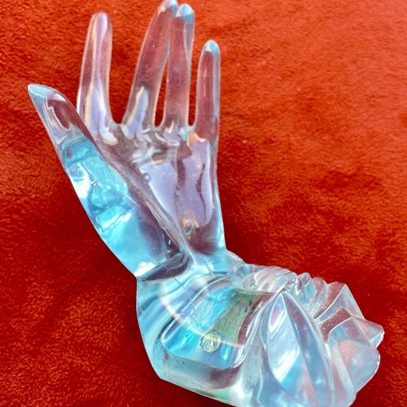 Clear Seafoam HAND MANNEQUIN Jewelry Display - Picture 6 of 10